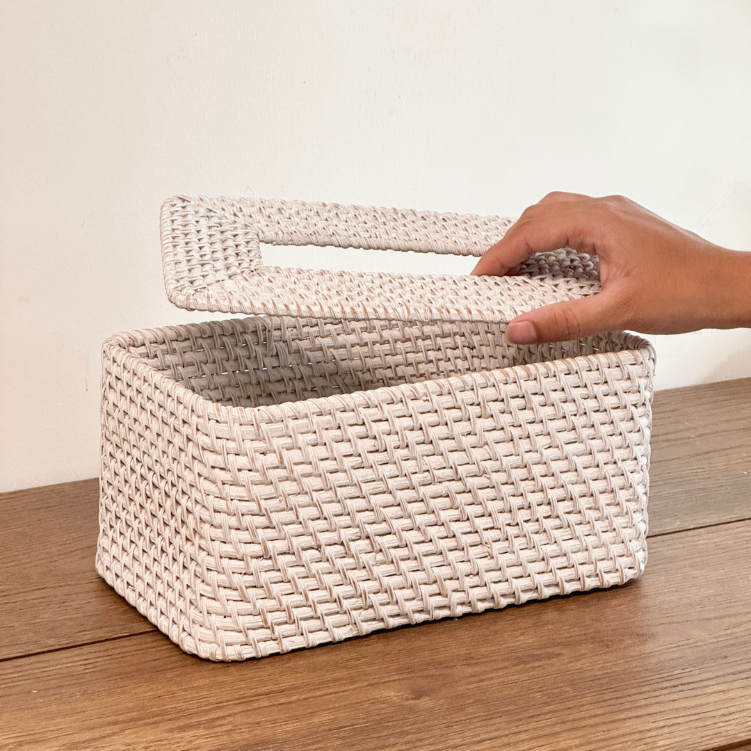 White Tissue Box
