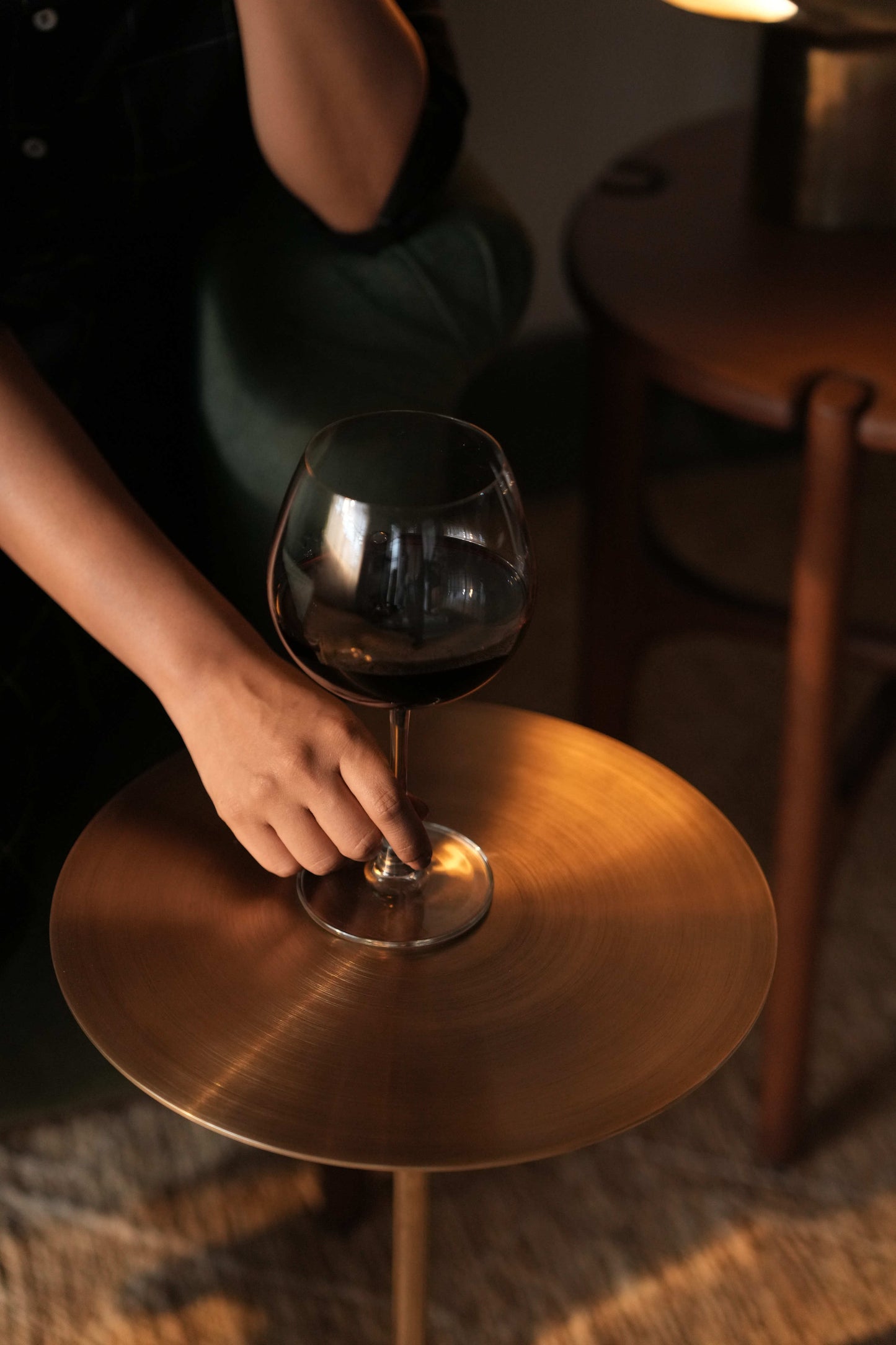 Rock White Drinks Table