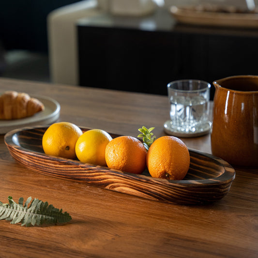Wooden Boat Tray